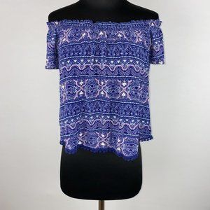 Self Esteem Juniors M Off The Shoulder Top Boho